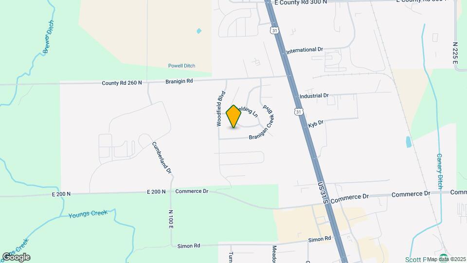 2685 Creekstone Ct Map and Location Details