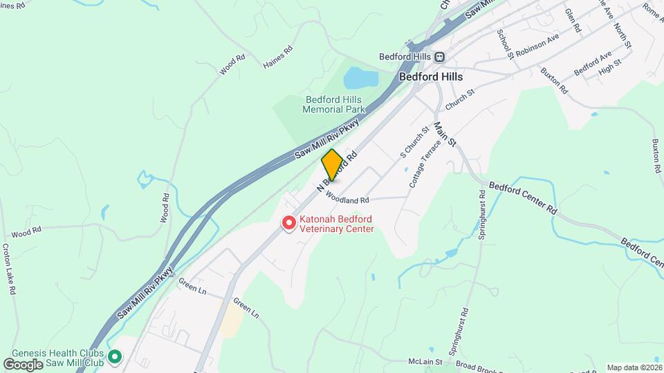 474 N Bedford Rd Map and Location Details