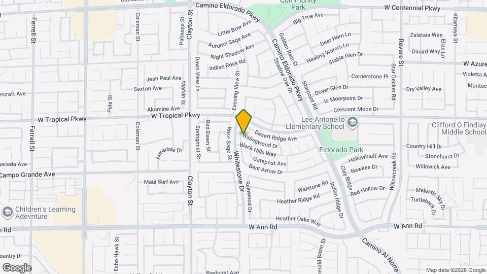 1775 Walingwood Dr Map and Location Details