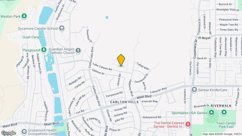 9455 Cathywood Dr Map and Location Details