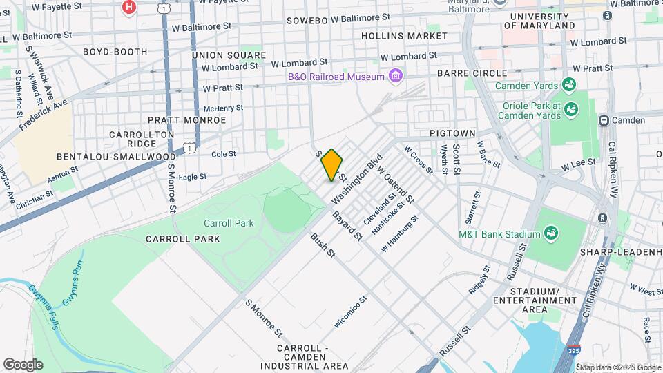 1322 Sargeant St Mapa y Detalles de la Ubicación