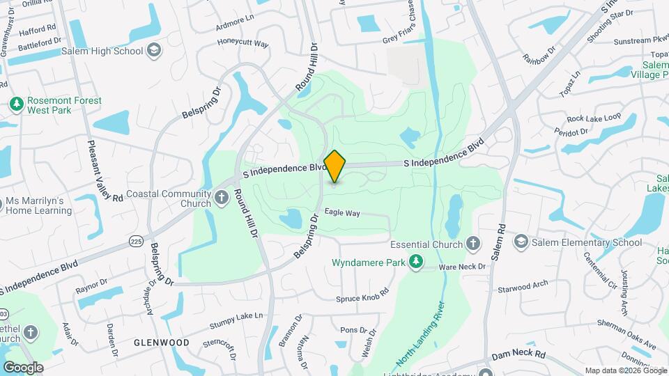 5000 Thatcher Way Map and Location Details