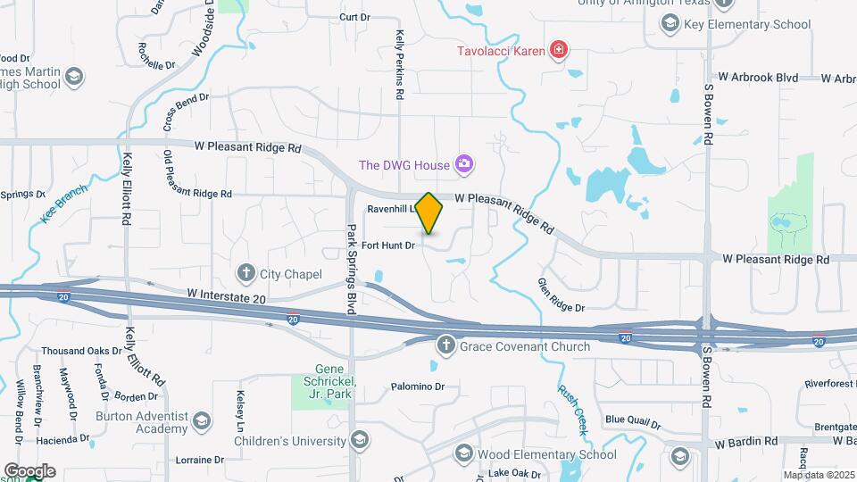 4219 Glen Springs Dr Map and Location Details