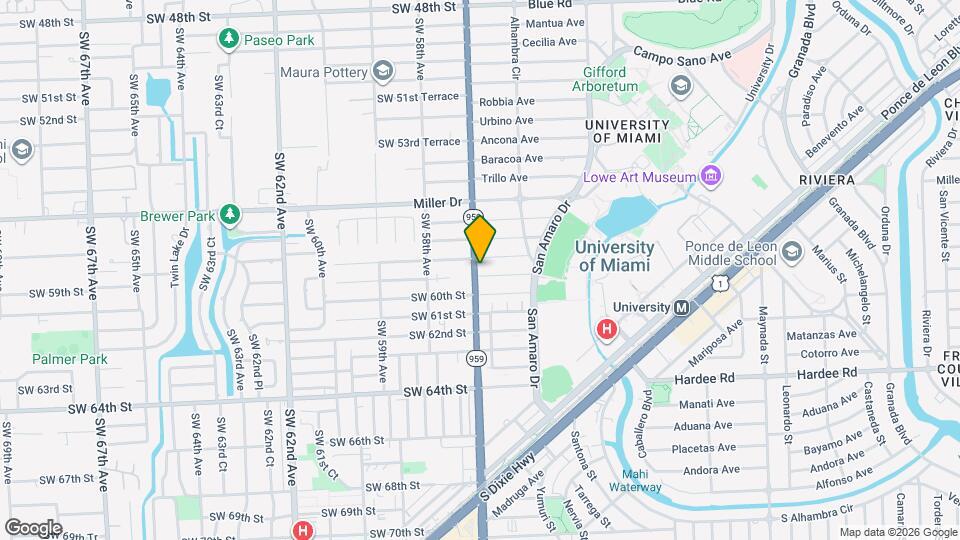 1551 Delgado Ave Map and Location Details