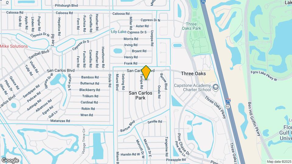 18516 Orlando Rd Mapa y Detalles de la Ubicación