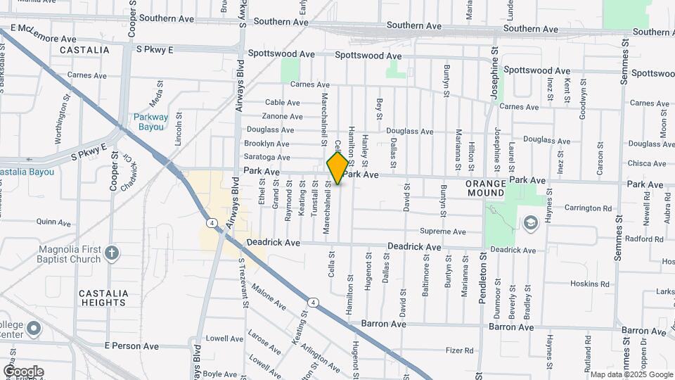 1009 Cella St Map and Location Details