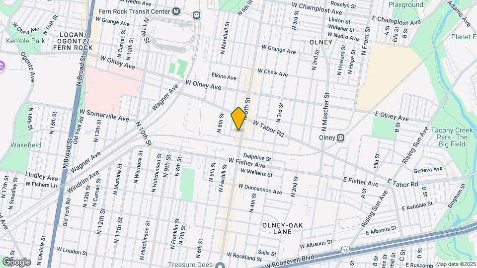 5406 N 5th St Mapa y Detalles de la Ubicación
