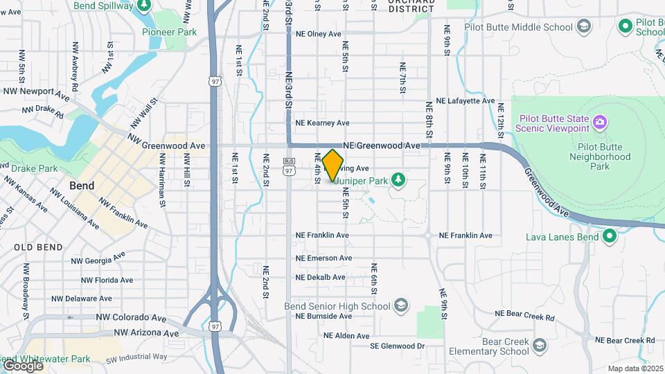 442 NE Hawthorne Ave Map and Location Details