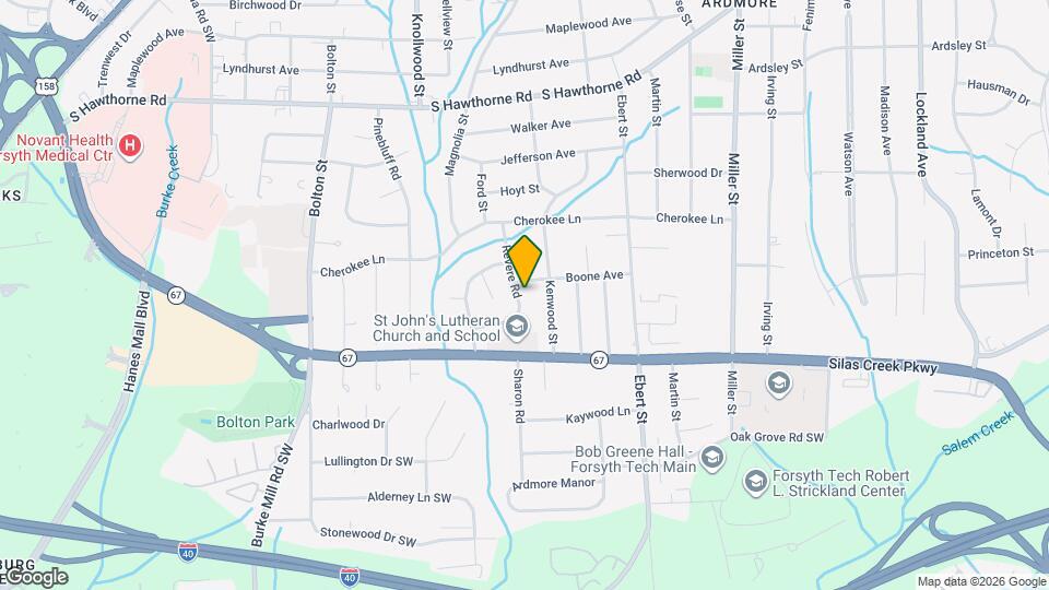1405 Revere Rd Map and Location Details