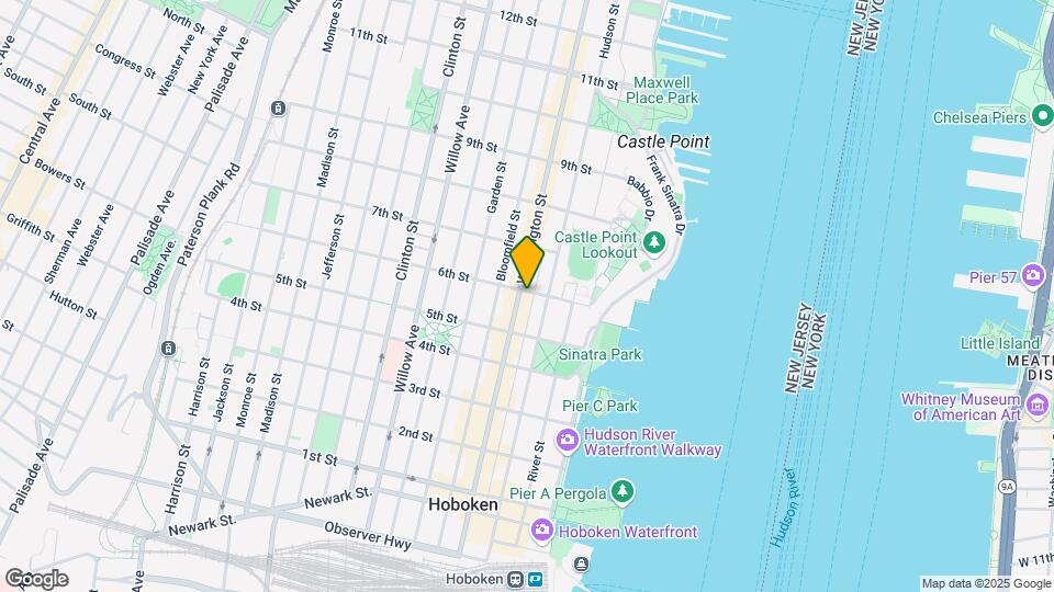 537 Washington St Map and Location Details
