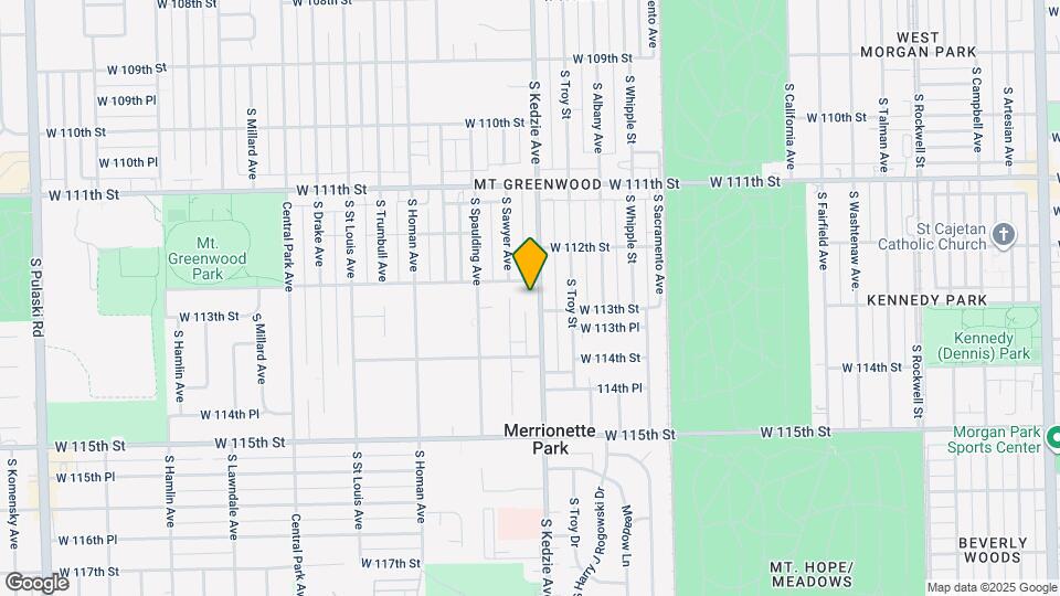 11250 S Kedzie Ave Map and Location Details