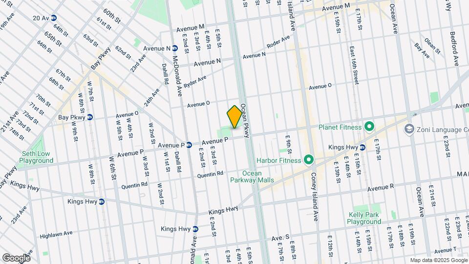 1685 E 5th St Mapa y Detalles de la Ubicación