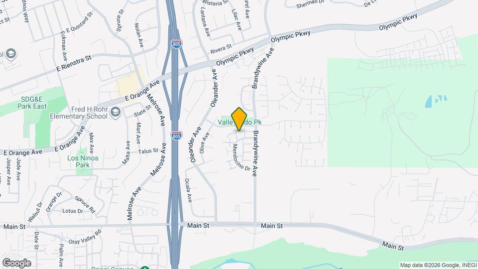 1565 Mendocino Dr, Unit 174 Map and Location Details