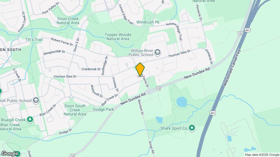 186 Blair Creek Dr Map and Location Details