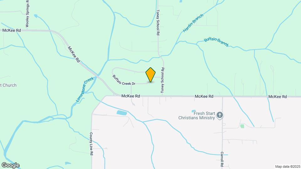 205 Buffalo Creek Dr Map and Location Details