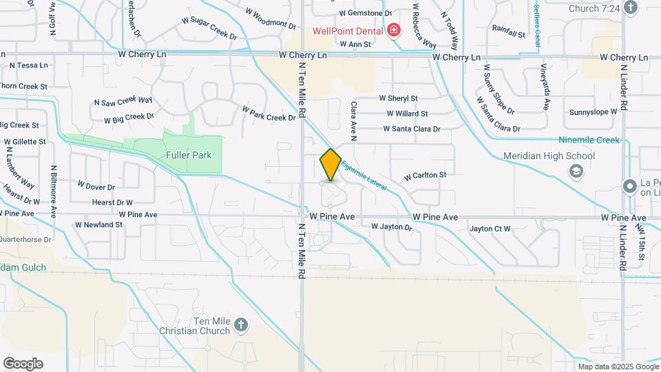3041 W Acarrera Ln Map and Location Details