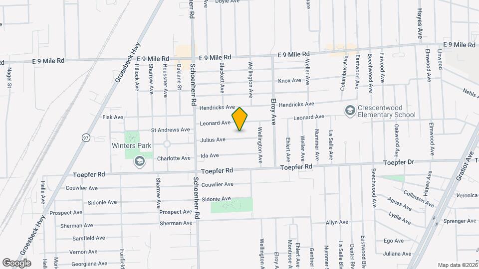 13809 Julius Ave Map and Location Details