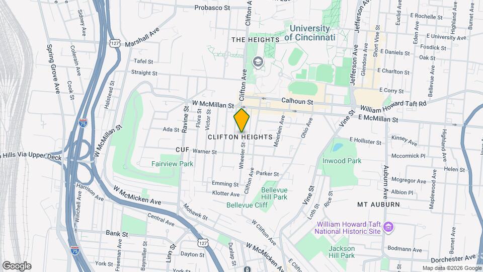 2335 Wheeler St Mapa y Detalles de la Ubicación