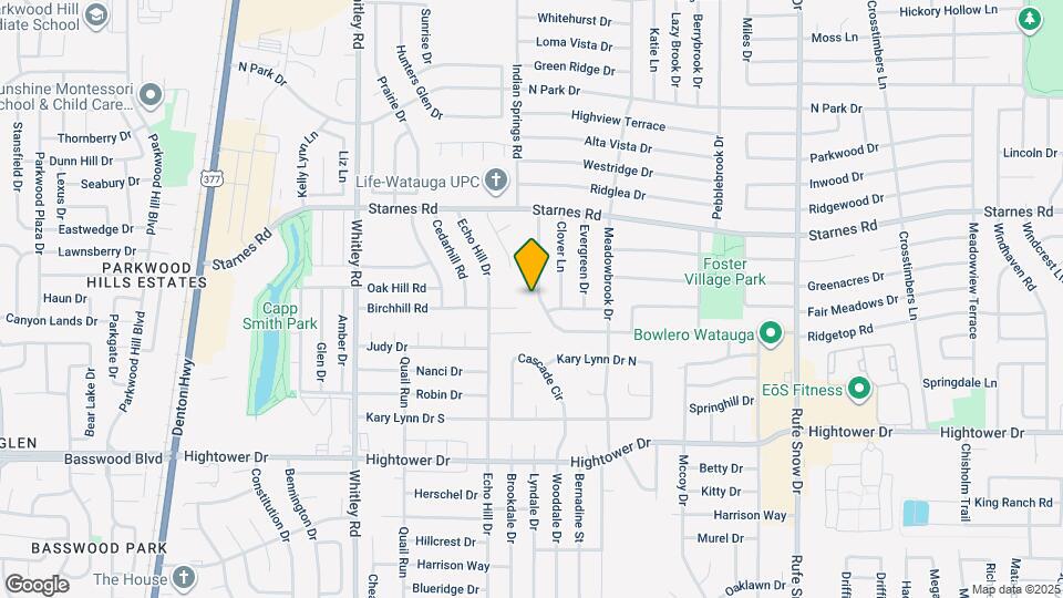 7509 Meadowlark Ln N Map and Location Details