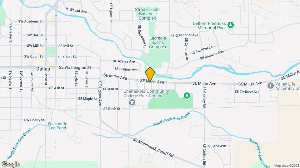 1167 SE Fenton St Map and Location Details