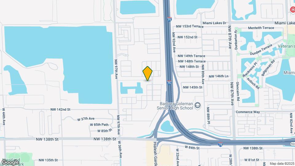 3393 W 91st Terrace Map and Location Details