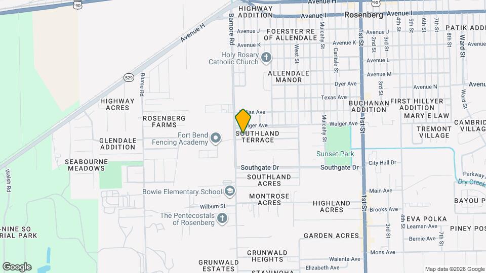 815 Klare Ave Map and Location Details