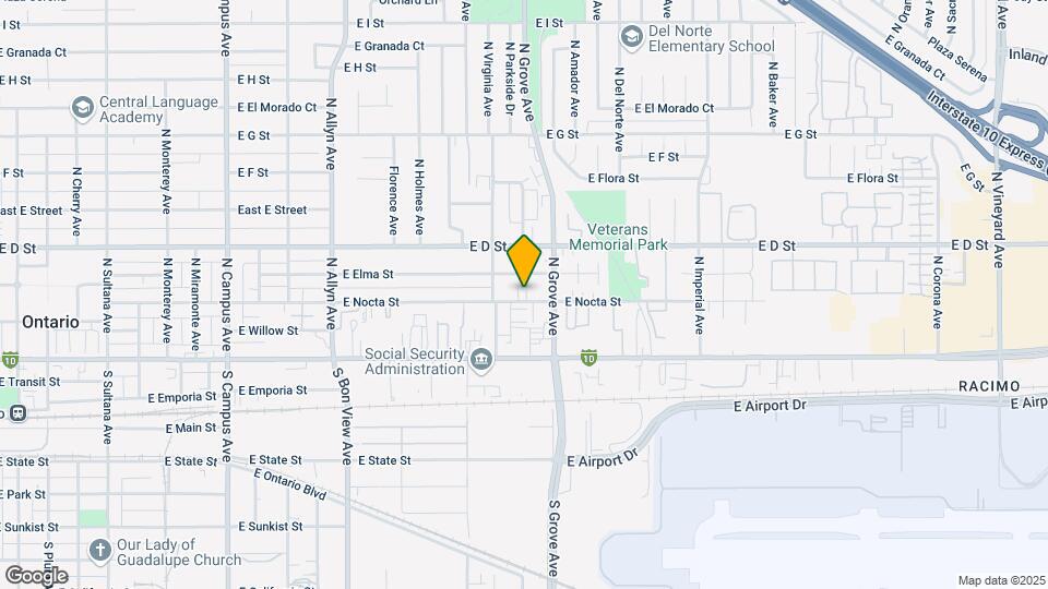 1163 E Nocta St Map and Location Details