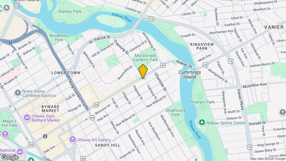 172 Cobourg St Map and Location Details