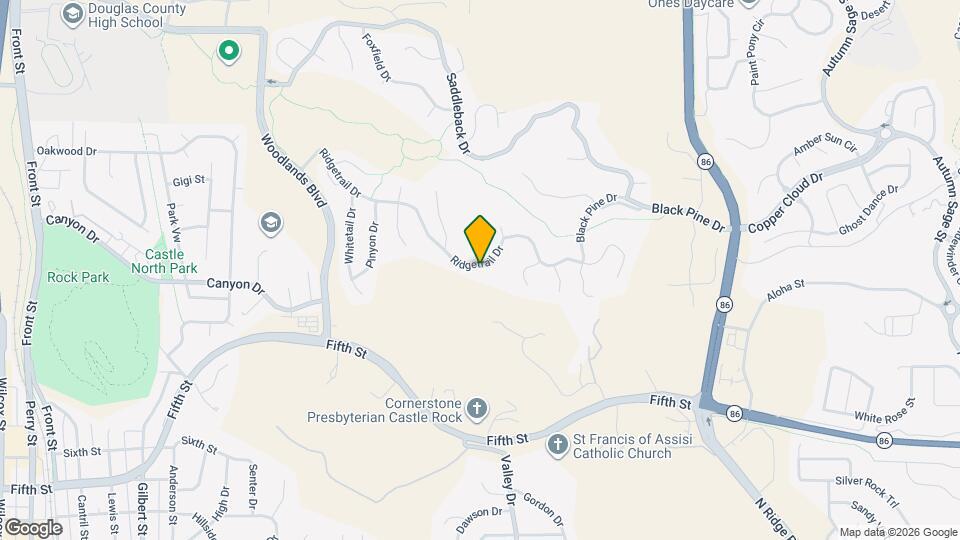 2212 Ridgetrail Dr Map and Location Details