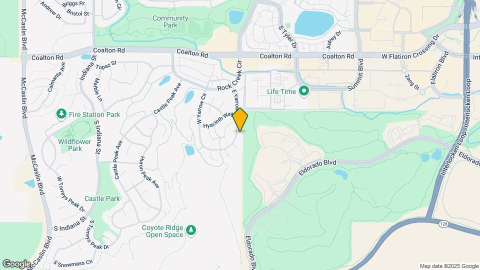 3160 E Yarrow Cir Map and Location Details