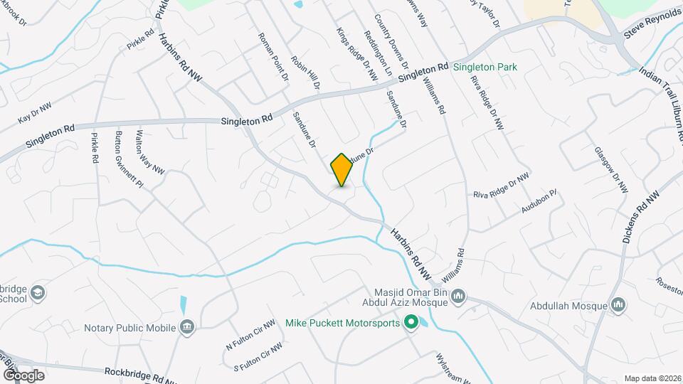 5546 Clover Rise Ln Map and Location Details