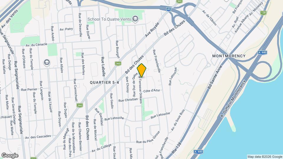 35 De La Terrasse-Orléans Rue Map and Location Details