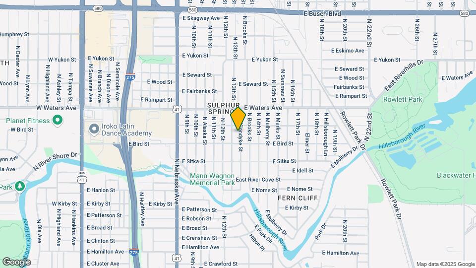 8210 N Klondyke St Map and Location Details