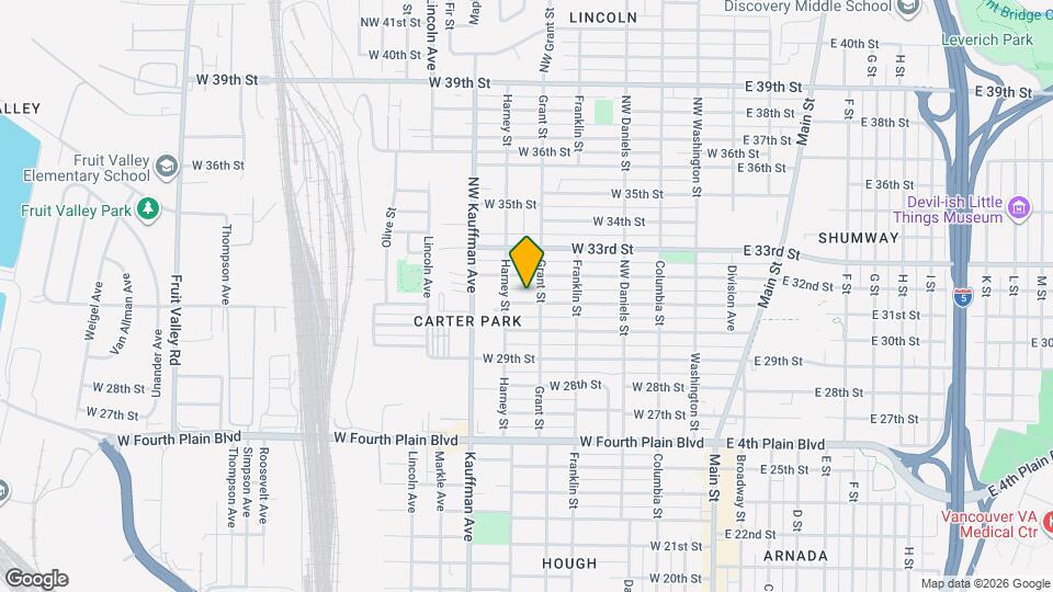 708 W 31st St Map and Location Details