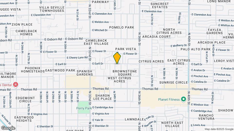East Earll Apartments/Edmar Map and Location Details