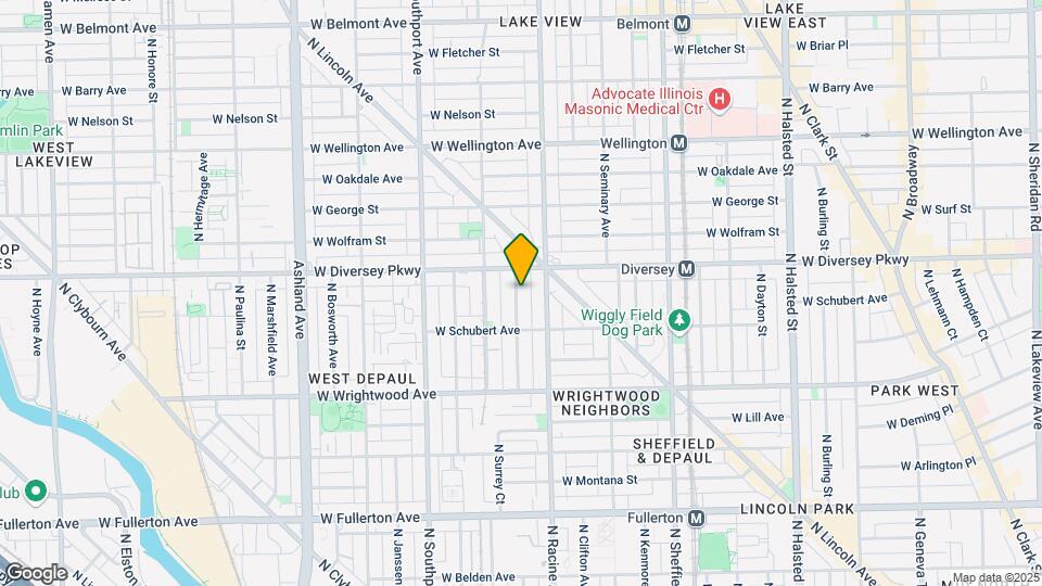 2735 N Magnolia Ave Map and Location Details