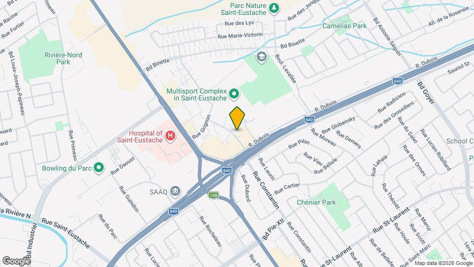 513 Charbonneau Rue Map and Location Details