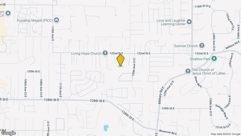 12327 118th Ave. Ct E Mapa y Detalles de la Ubicación