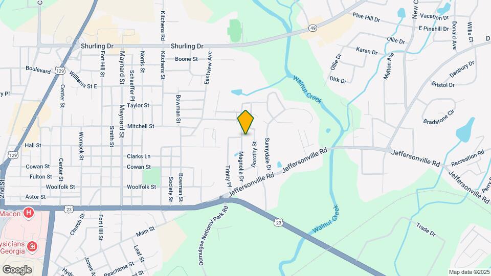931 Magnolia Dr-Unit -Unit D Map and Location Details