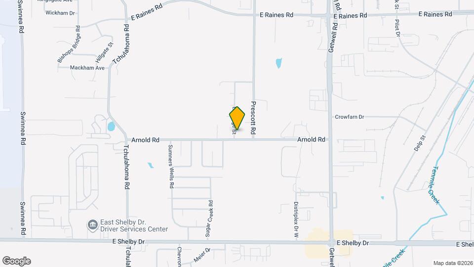 4400 Elmridge St Map and Location Details