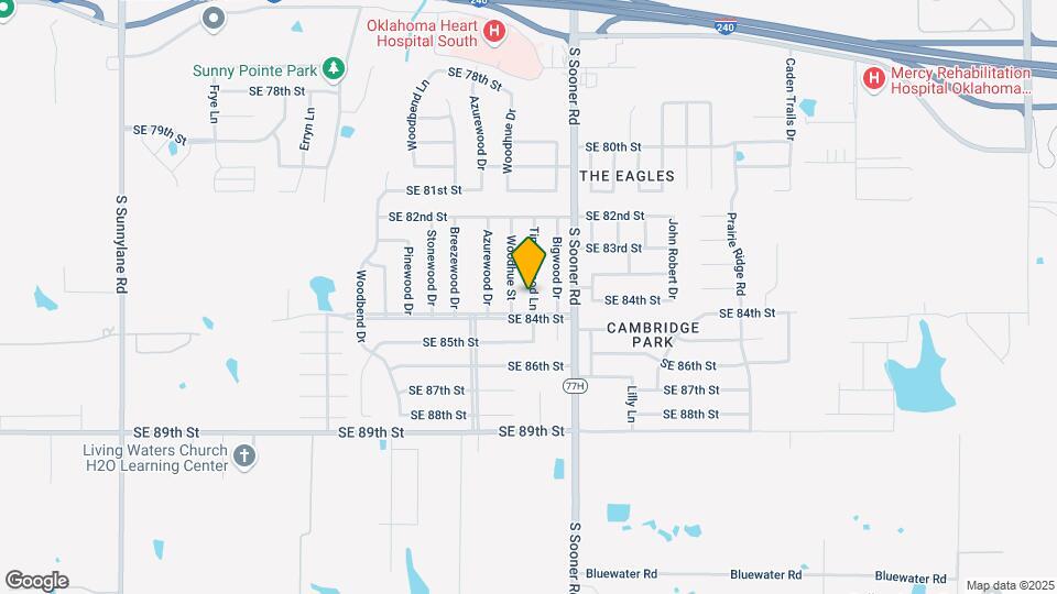 8425 Timberwood Ln Map and Location Details