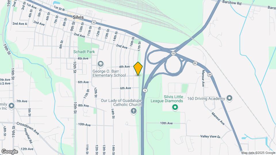 1610 5th Ave Mapa y Detalles de la Ubicación