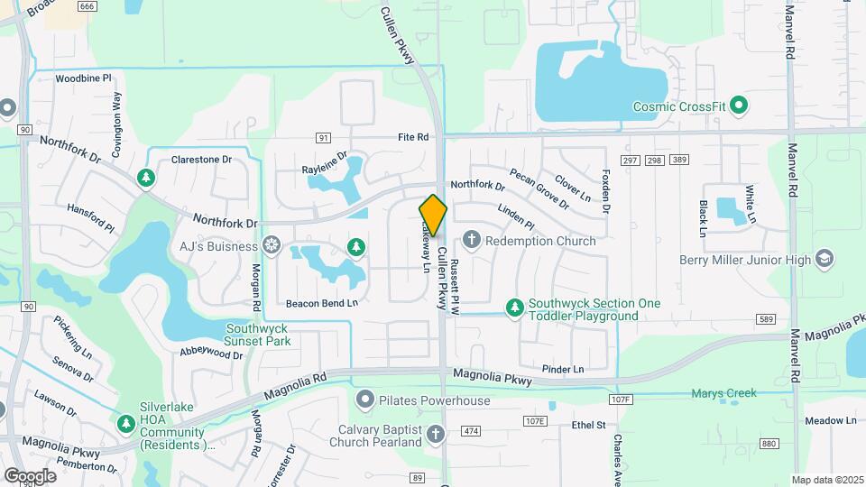 3309 Lakeway Ln Map and Location Details