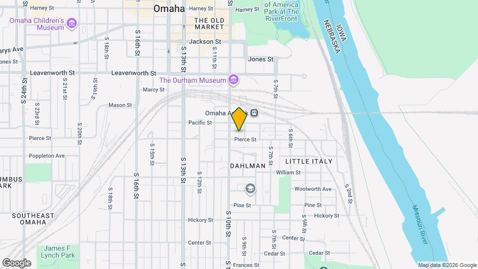 1116 S 9th St Map and Location Details