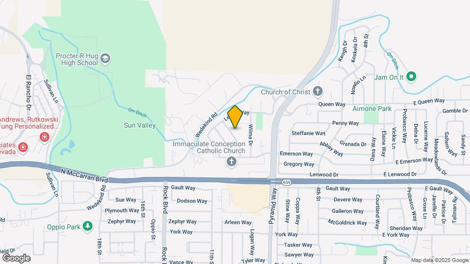 3258 Bunker Hill Ln Map and Location Details