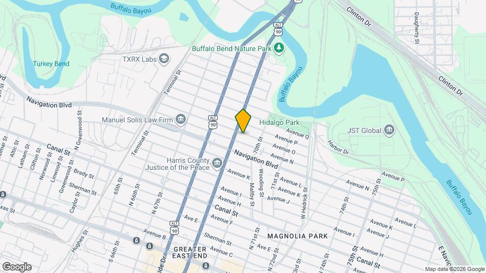 6914 Avenue O Map and Location Details