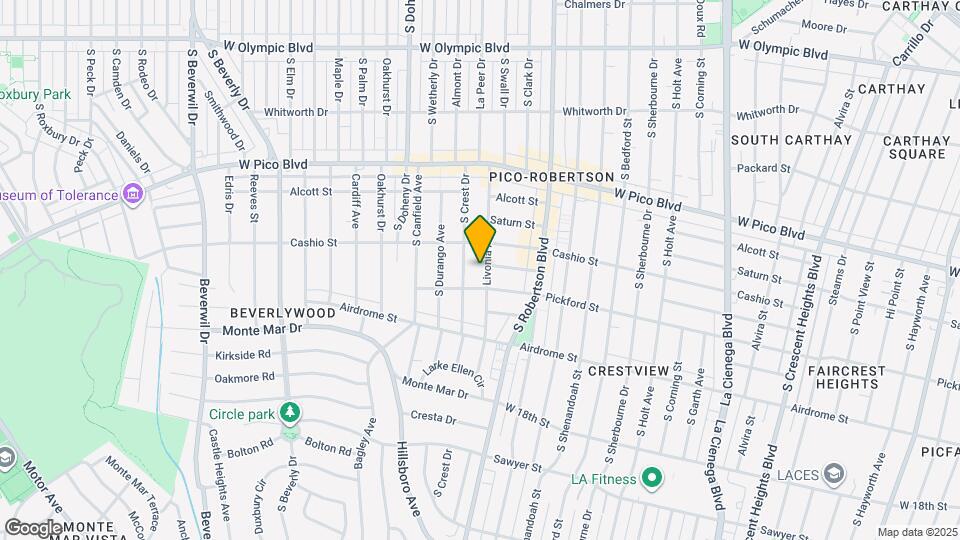 1535 Livonia Ave, Unit 0 Map and Location Details