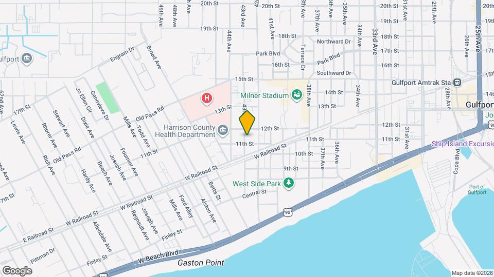 1114 43rd Ave Map and Location Details