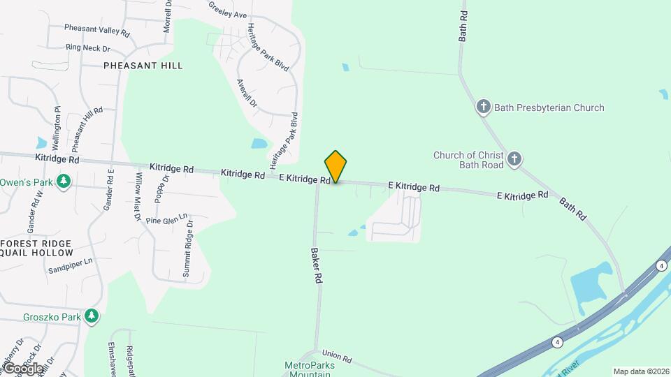 4437 E Kitridge Rd Mapa y Detalles de la Ubicación