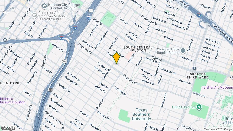 2814 Winbern St Map and Location Details